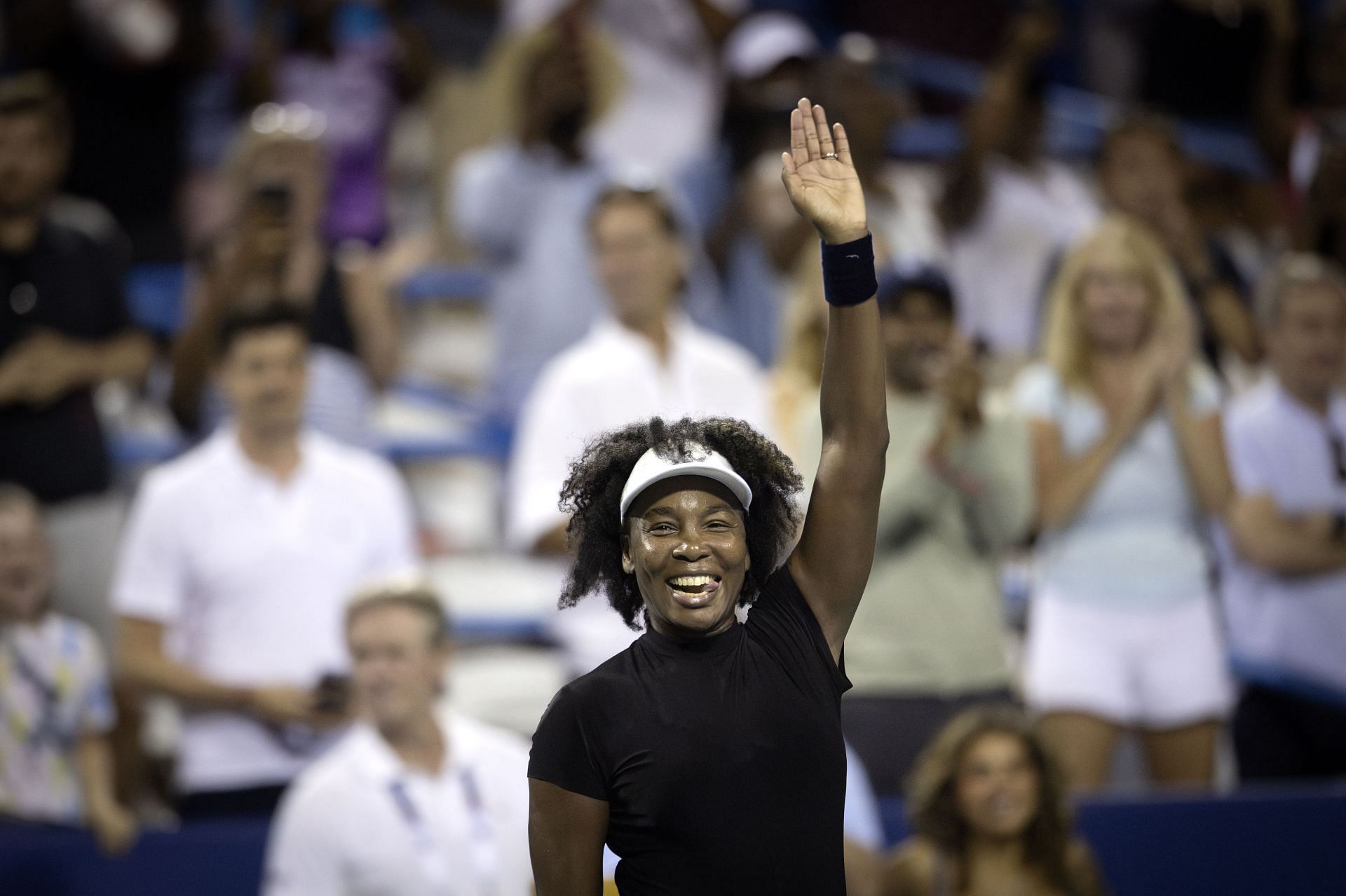 Venus Williams at the Citi DC Open 2025. (Photo: Getty)